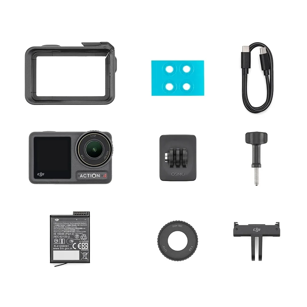 Câmera de Ação DJI Osmo Action 4 Standard Combo BR - DJI207 - Imagem 5