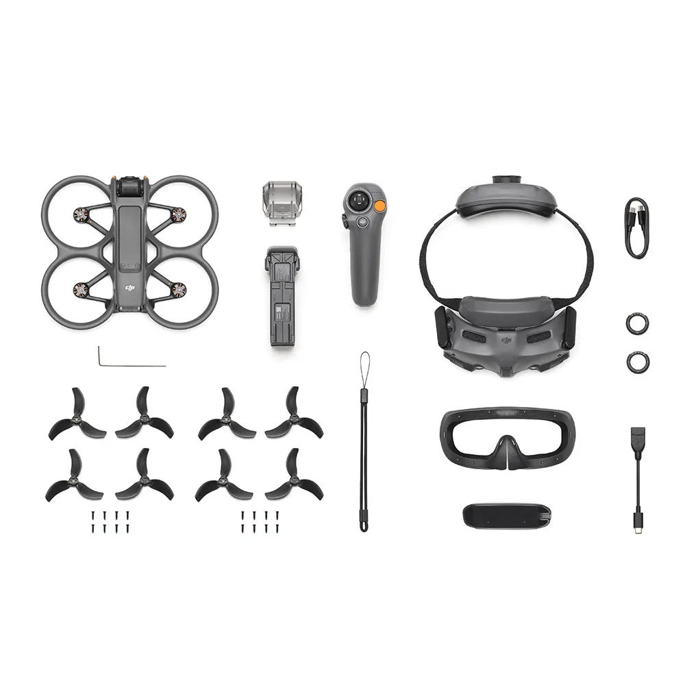 Drone DJI Avata 2 Fly More Combo (1 Bateria) (DJI Goggles 3 & Motion 3) BR - DJI048 - Imagem 8