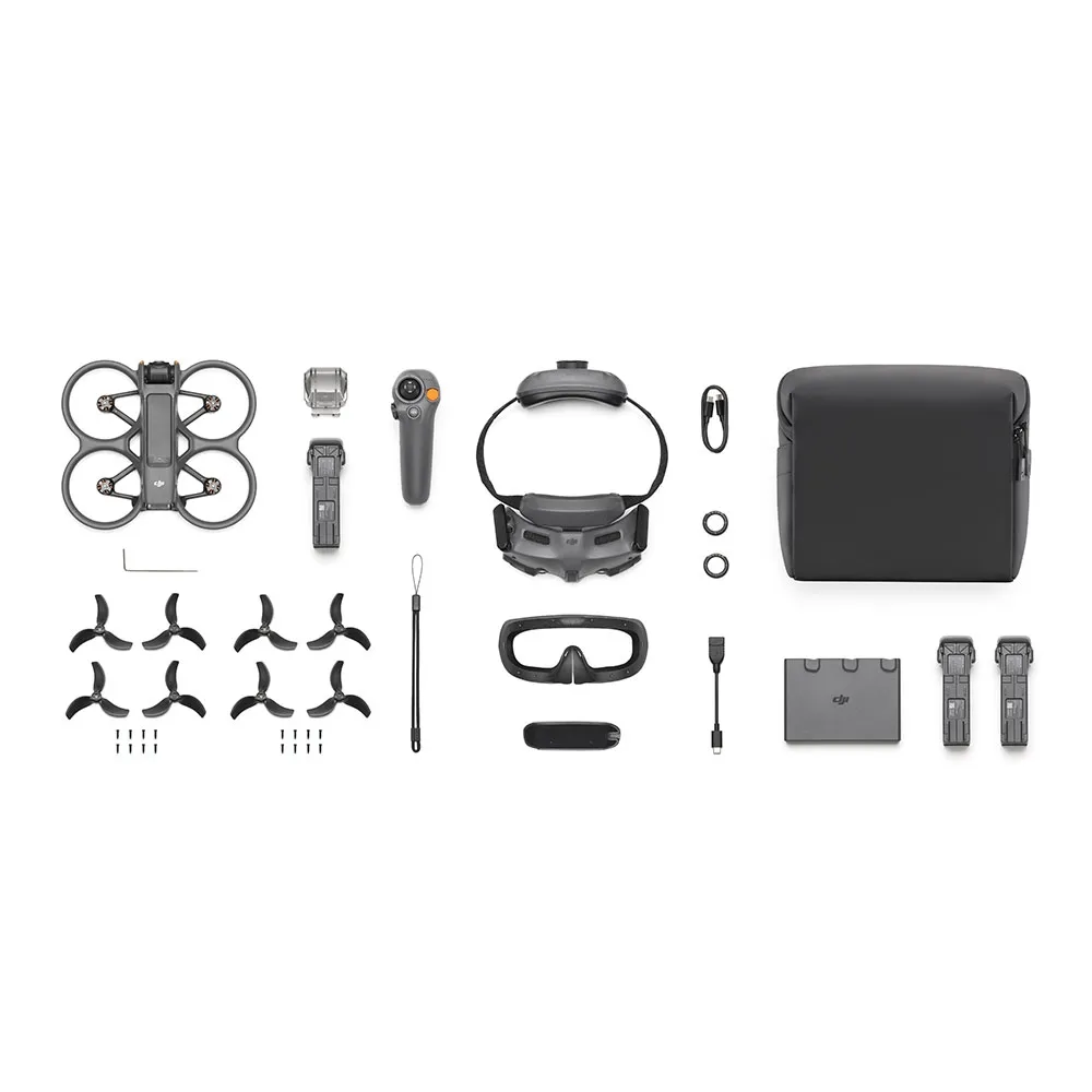 Drone DJI Avata 2 Fly More Combo (3 baterias) (DJI Goggles 3 & Motion 3) BR - DJI049 - Imagem 2